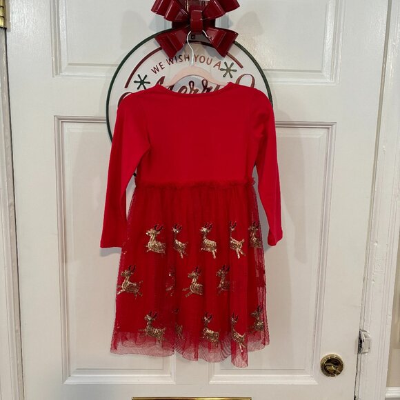 Sweet Wink Christmas Dress Size 6Y, like new! Worn once! - Picture 5 of 5